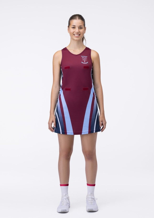2182BRC Netball Dress Focus Uniforms 2182brc-netball-dress-focus-uniforms