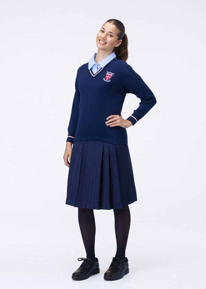 3480SBRS - JNR Blue SS Blouse (Yr 7-10)