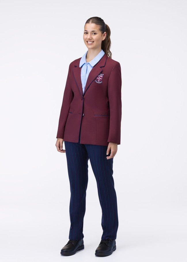 3480SBRS - JNR Blue SS Blouse (Yr 7-10)