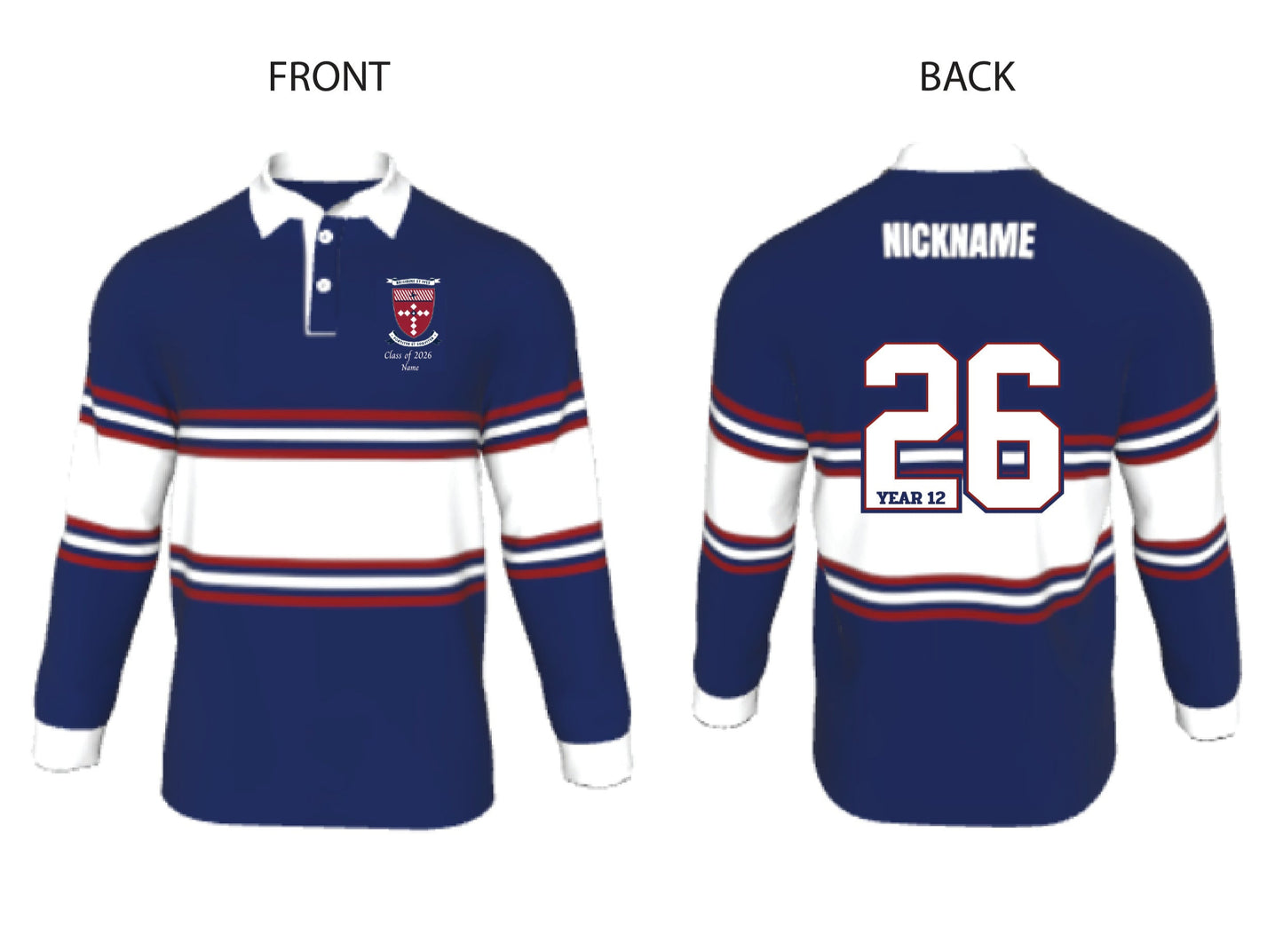 3471BRC - Year 12 2026 Jerseys