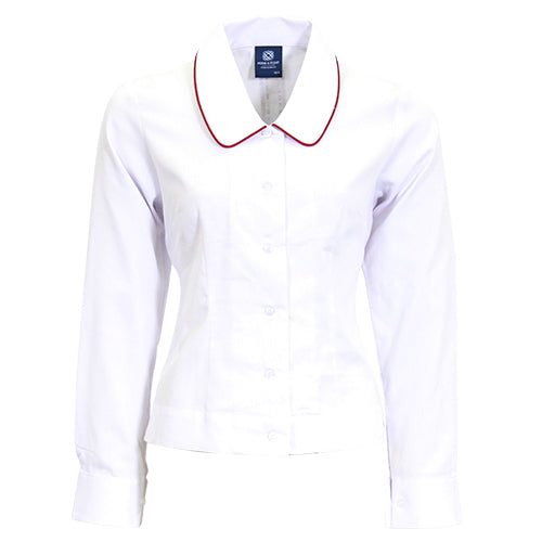Yr 10-12 Long Sleeve Blouse with Pintucks